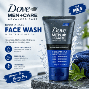 Dove Men+Care Advanced Care Extra Hydrating Face Wash 100g