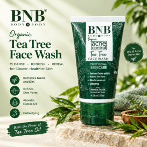 organic tea tree face wash